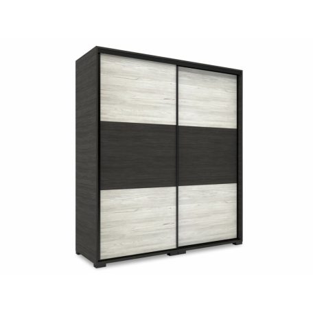 Alfa 200 cm kombi tolóajtós gardróbszekrény 