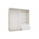 Alfa 200 cm tolóajtós gardróbszekrény 
