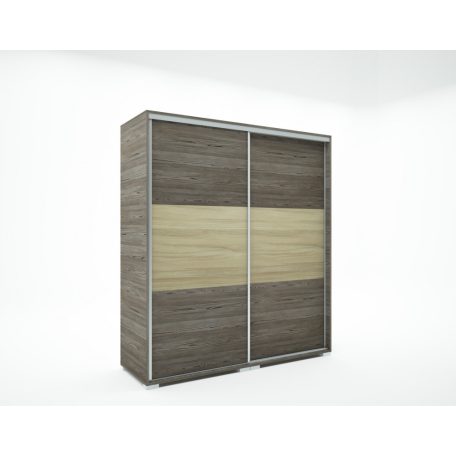 Alfa 180 cm kombi tolóajtós gardróbszekrény 