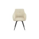 AS152 forgó karszék - bézs