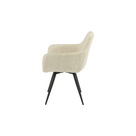 AS152 forgó karszék - bézs