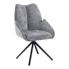 AS153 forgó karszék - bézs és szürke