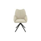 AS153 forgó karszék - bézs és szürke