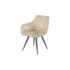 AS154 forgó karszék - bézs 