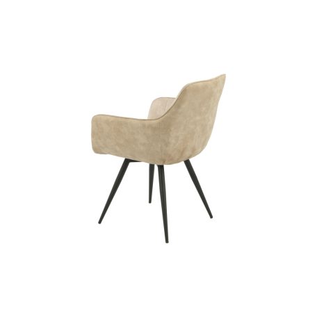 AS154 forgó karszék - bézs 