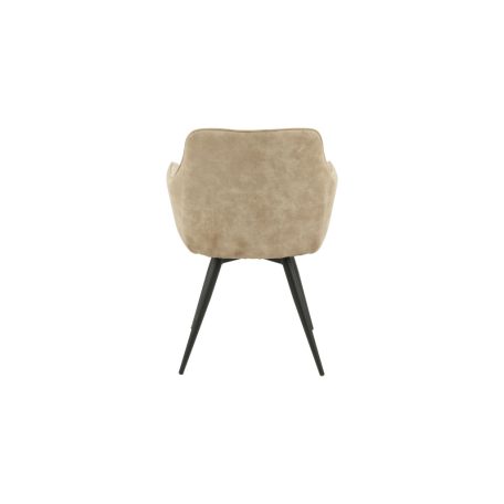 AS154 forgó karszék - bézs 