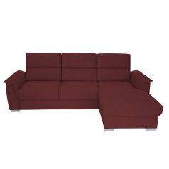 Atlanta L alakú sarokkanapé, ágyazható, ágyneműtartós