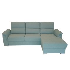 Atlanta L alakú sarokkanapé, ágyazható, ágyneműtartós