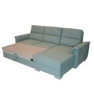 Atlanta L alakú sarokkanapé, ágyazható, ágyneműtartós