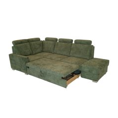 Bangkok L alakú, ágyazható sarokkanapé  