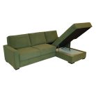 Bangkok ágyazható L alakú kanapé