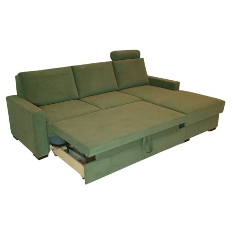 Bangkok ágyazható L alakú kanapé