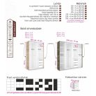 Béta 214x210 cm tolóajtós gardrób