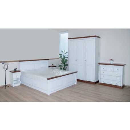 Bolero tömörfa ágykeret 160*200 ágyráccsal