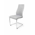 Bolton szánkótalpas étkezőszék több színben, króm vázzal