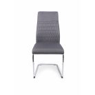 Bolton szánkótalpas étkezőszék több színben, króm vázzal