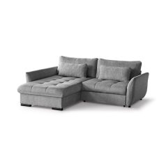 Ciprus sarokkanapé Bubble szövettel