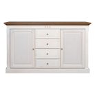 Concerto 5502 komód, 2 ajtós + 4 fiókos