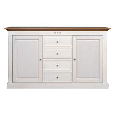 Concerto 5502 komód, 2 ajtós + 4 fiókos