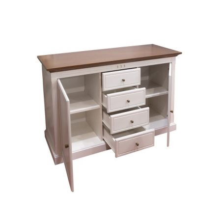 Concerto 5502 komód, 2 ajtós + 4 fiókos