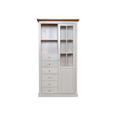 Concerto 5508 magas komód, 2 ajtós + 3 fiókos 