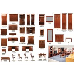 Concerto 1 ajtós ruhásszekrény akasztós