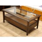 Elegant elemes szekrény 235 cm magas paliszander