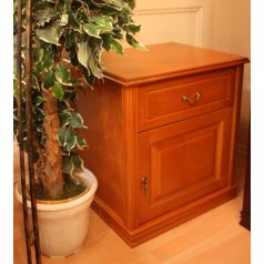 Elegant éjjeliszekrény, ajtós-fiókos VK1K