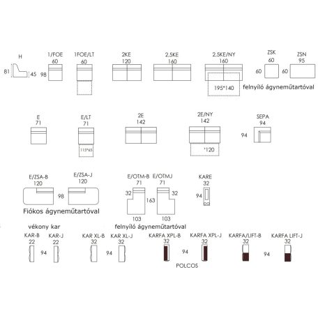 Montana elemes sarok KARE