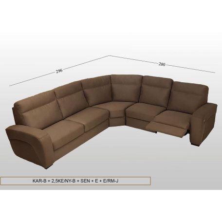 Barcelona elemes sarokkanapé 3-S-2