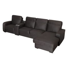 Barcelona elemes kanapé ottomános, relax fotellel