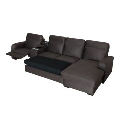 Barcelona elemes kanapé ottomános, relax fotellel