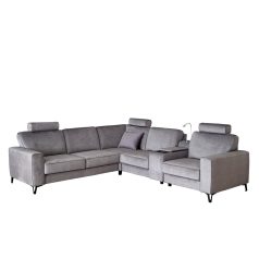 Portofino elemes sarokkanapé 12 cm magas lábbal