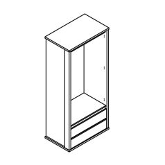FR 01 FREE akasztós szekrény 