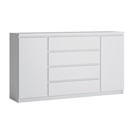 Fribo White FRIK02 széles ajtós-fiókos komód