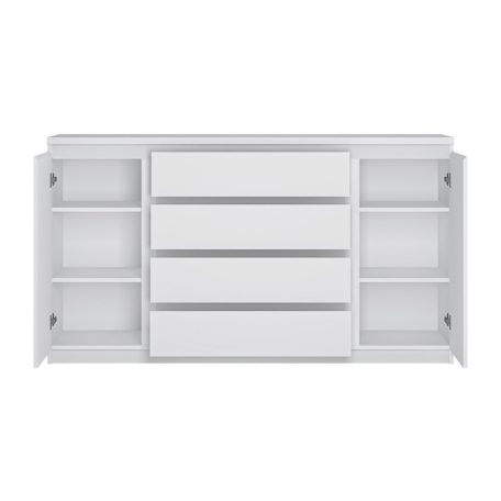 Fribo White FRIK02 széles ajtós-fiókos komód