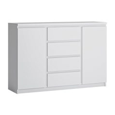 Fribo White FRIK03 ajtós-fiókos komód