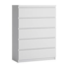 Fribo White FRIK06 komód 5 fiókkal