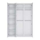 Fribo White FRIS03 3 ajtós gardróbszekrény