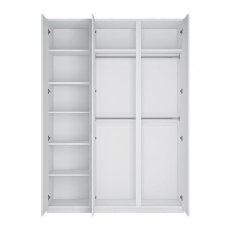 Fribo White FRIS03 3 ajtós gardróbszekrény