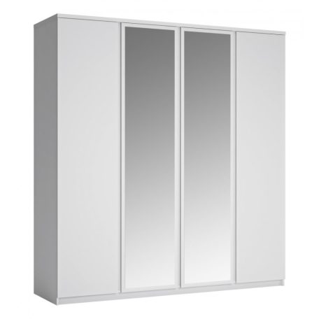 Fribo White FRIS04 4 ajtós gardróbszekrény