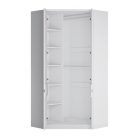 Fribo White FRIS05 sarokszekrény