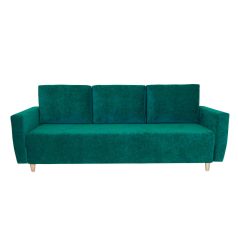   Fjord 155MB kanapéágy Gerincvédő Zónával Viridián zöld