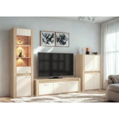 Formello vitrines nappali szekrénysor