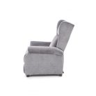 Harmónia relax fotel beige vagy szürke szövettel