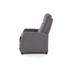 Comfort relax fotel beige vagy szürke szövet 