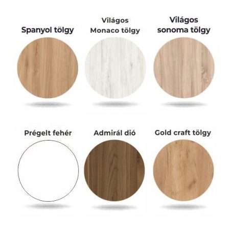 K260 12 személyre bővíthető étkezőasztal 100x180-260 cm