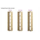 Könyvszekrény 42 széles, 203 magas