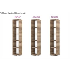 Könyvszekrény 42 széles, 203 magas