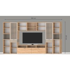 Modulo 200 cm magas elemes nappali több színben